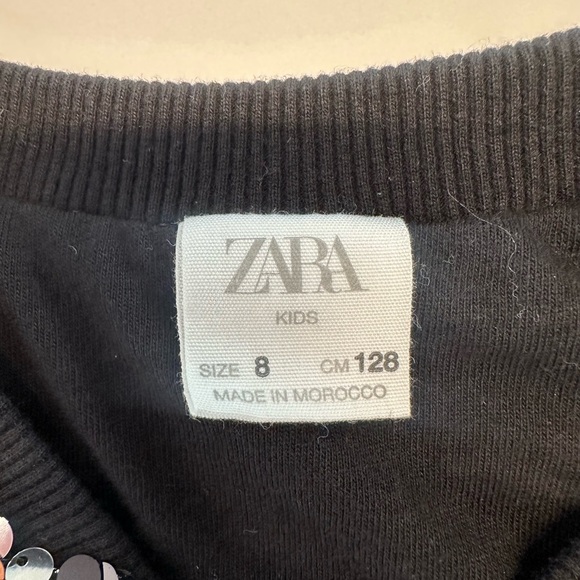ZARA Kids Girls Sequins Jacket Size 8 - Picture 6 of 9
